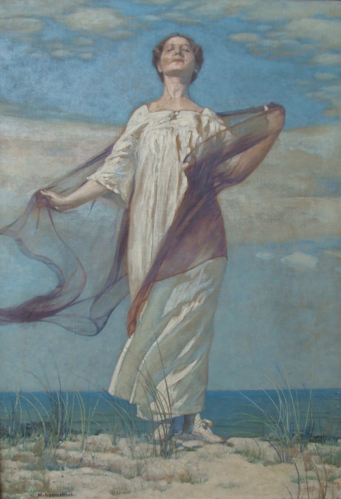 Max Nonnenbruch - Frau auf einer Düne