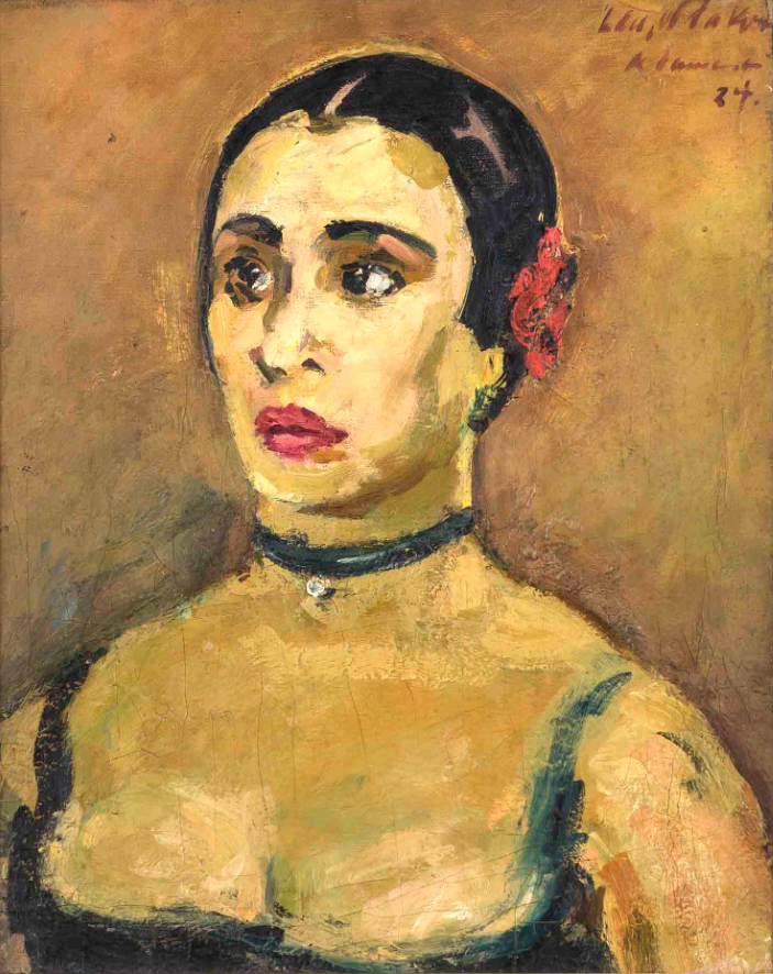 Karl Dannemann - Porträt der Tänzerin Gret Palucca