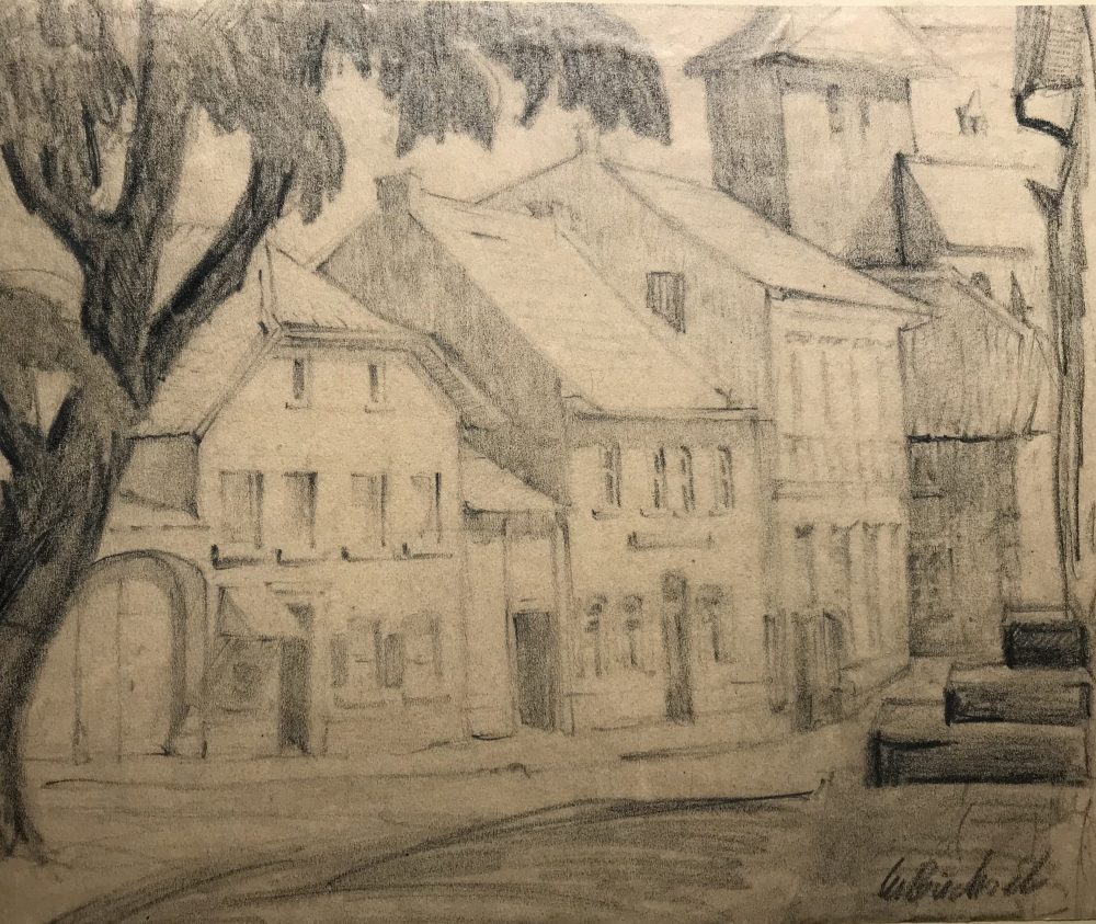 Elisabeth Büchsel - Das Wohnaus der Fam. Büchsel in Stralsund