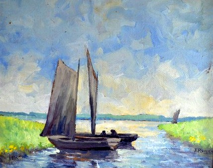 E Rogge Boote auf Wümme 1