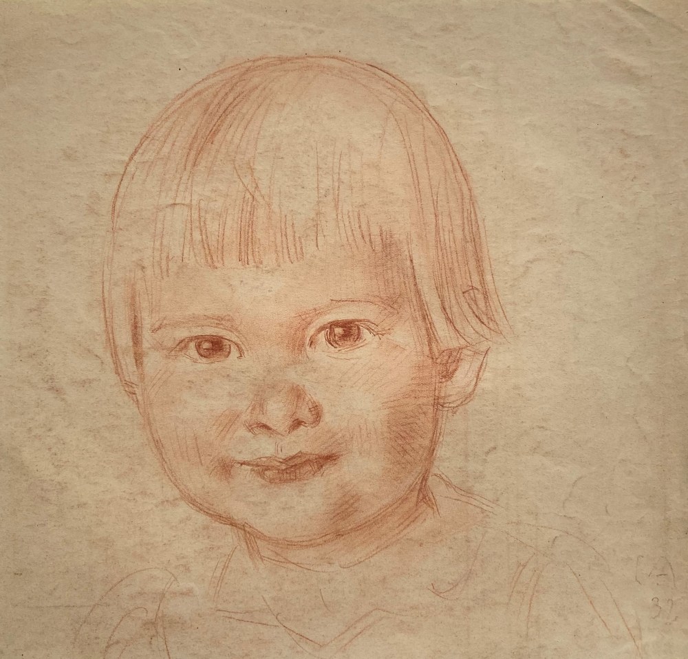 Cuno Amiet - Portrait eines Jungen 1932