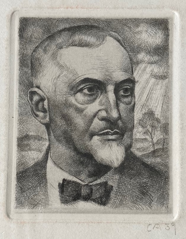 Cuno Amiet - Selbstportrait